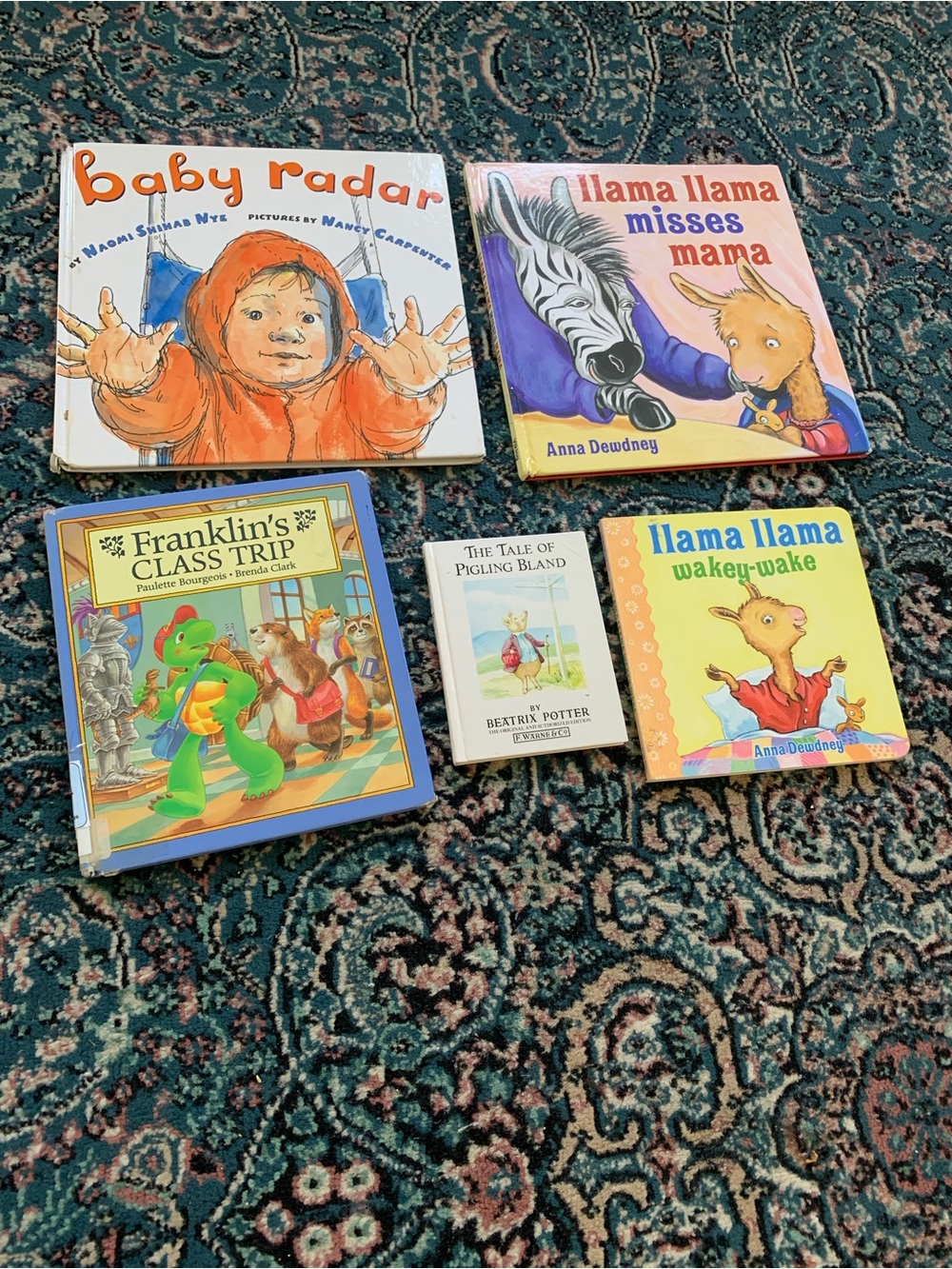 Children's Hardcover Book Bundle - Llama Llama, Franklin, and Beatrix Potter